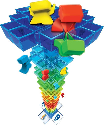MindWare Leaps and Ledges Strategy Game - Ages 8+ - Fun Party Game and Family Game Night Activity for Kids Teens and Adults - 2 to 4 Players