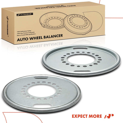 A-Premium 2Pcs Auto Wheel Balancer Compatible with Heavy Duty Trucks/Bus/Motorhome Have 588 mm Wheel
