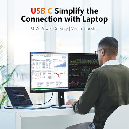 INNOCN 40" WQHD 3440 x 1440P 144Hz Ultrawide Monitor Gaming FreeSync HDR400 21:9 PC Computer IPS Screen Split PIP/PBP for Editing/Gaming, USB C 90W, HDMI, DP, Black