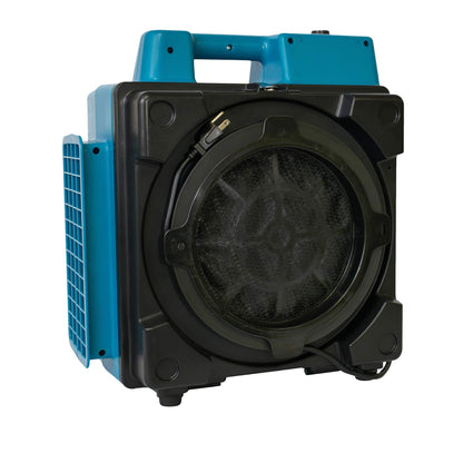 XPOWER X-2580 1/3HP 550 CFM Air Scrubber - Professional 4-Stage HEPA Mini Air Scrubber