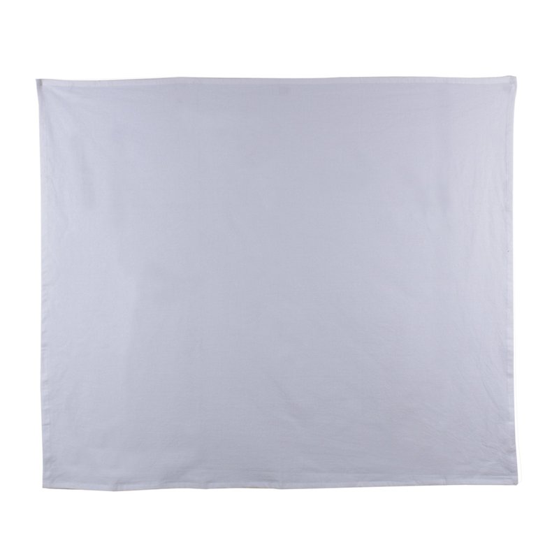 DG Collections 100% Cotton Flour Sack Towels – 12 Pack, 27x27 Inches, White, Lint-Free, Pre-Washed, Hemmed Edges – Reusable Kitchen Towels for Cleaning, Embroidery, Printing & Crafts - White