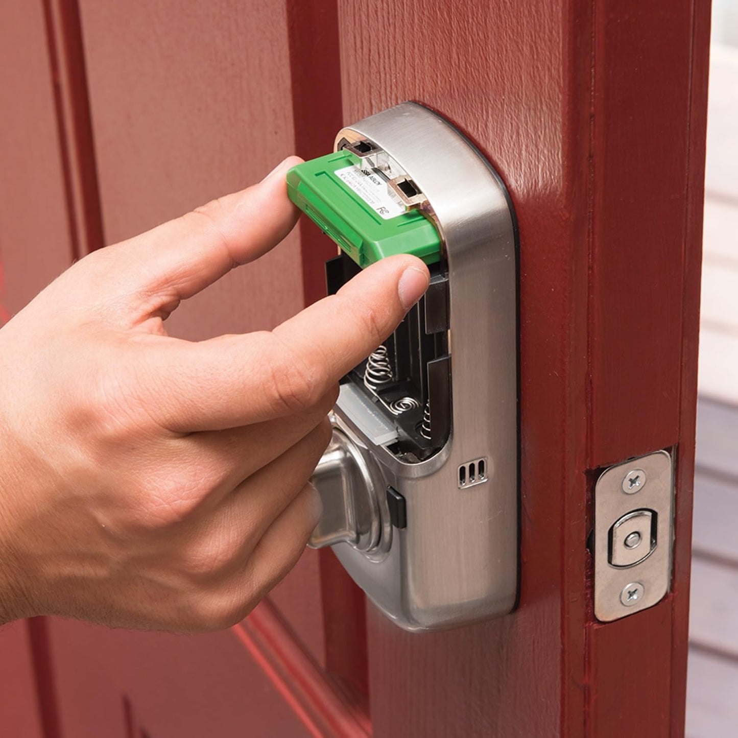 Yale Assure Lock Deadbolt, Satin Nickel Digital Touchscreen Keypad with Z-Wave and Backup Key for Front or Back Entry Door, YRD226-ZW2-619
