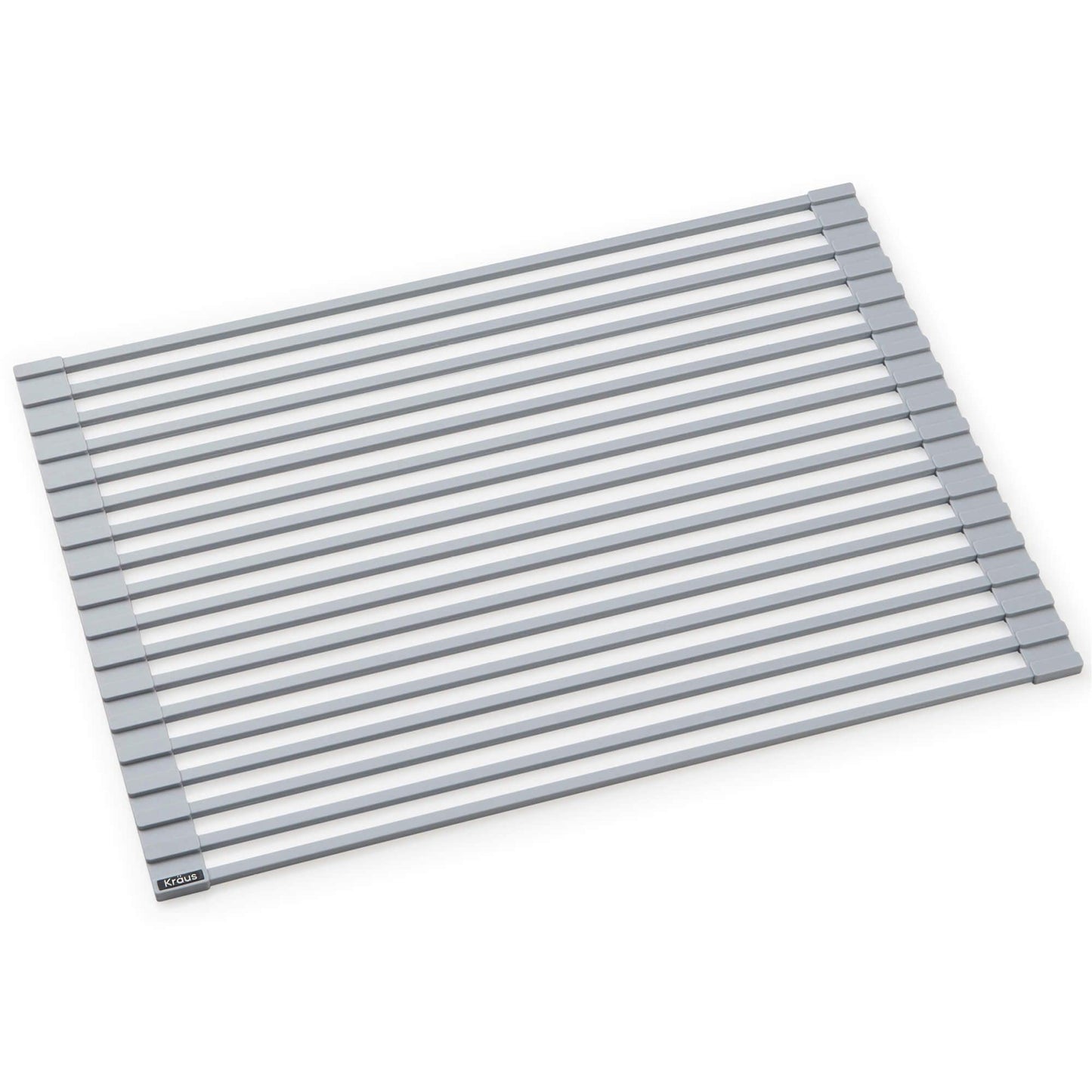 KRAUS Dex 25-inch Kitchen Sink and Roll-Up Dish Drying Rack Bundle