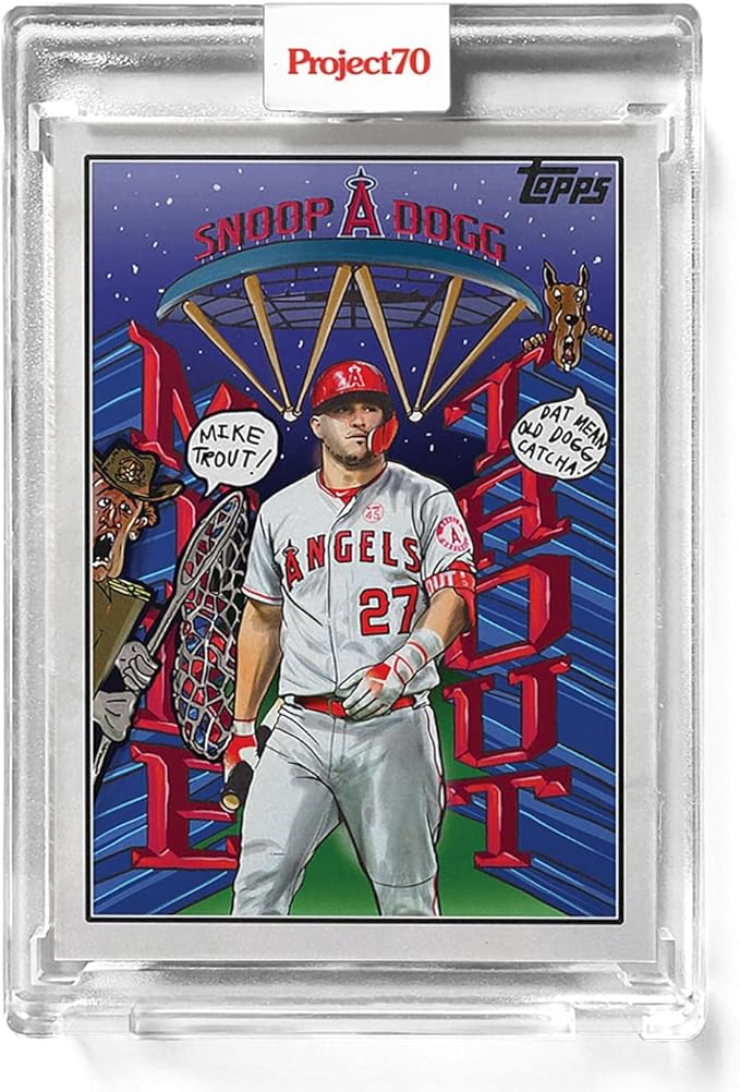 Topps Project70 Card 489 | 2002 Mike Trout by Snoop Dogg