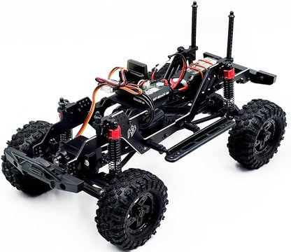 HOBBYPLUS CR-18P V3 Brushless Rushmore in Metallic Cyan - 1/18 Scale RC Truck Crawler with Off-Road RC Trucks Features Portal Axles &amp Metal Gears - Ready-to-Run (1810416-V3)
