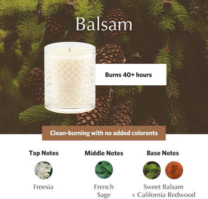 Balsam Holiday Scented Candle, 7oz
