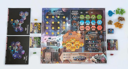 Stonemaier Games: Apiary (Base Game) by Connie Vogelmann | A Strategy Board Game About Hyper Intelligent Bees in Space | Build Your Hive Explore Outer Space Grow Your Colony | 1-5 Players 90 Mins