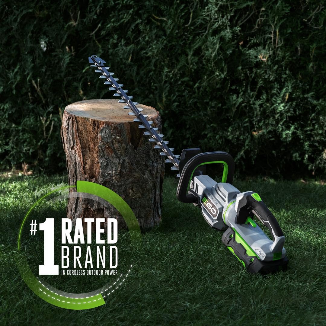 EGO Power+ Hedge Trimmer Cordless, Electric Hedge Trimmer 26", Includes 56V 2.5Ah Battery and Charger - HT2601