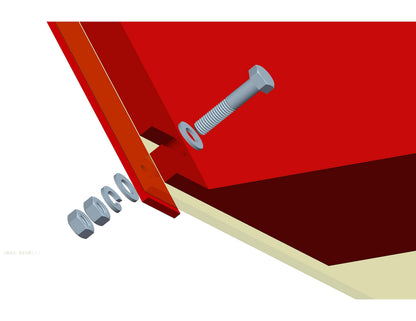 WEN 56035-047 Construction Zone Plate Compactor Pad