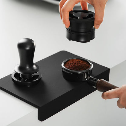 MHW-3BOMBER 58mm Bottomless Portafilter Fits Gaggia Espresso Coffee Machines, 2 Ears Flat Naked Espresso Portafilter with Precision Filter Basket, Wood Handle, BP7119G