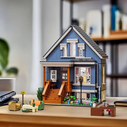Shame House Building Blocks Gallagher House TV Series Frank Fiona Creative Toys Set Compatible with Lego Gift Decor for Fans 18+ Adult(1058 PCS)