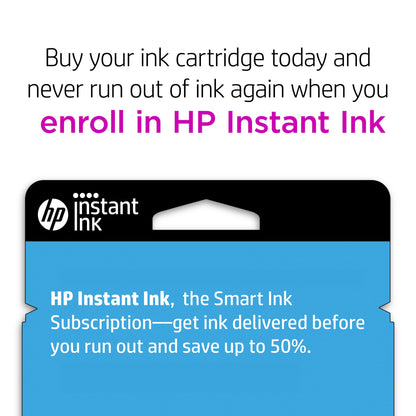 HP 62 Black/Tri-color Ink Cartridges for HP Printers (2-pack) | Works with Printer Series: ENVY 5540, 5640, 5660, 7640, OfficeJet 5740, 8040, OfficeJet Mobile 200, 250 | N9H64FN