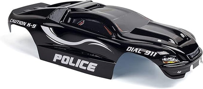 SummitLink Custom Body Police Style Compatible for E-Revo 1/10 Scale RC Car or Truck (Truck not Included) ER-PB-01