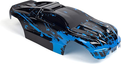 SummitLink Custom Body Muddy Blue Over Black Style Compatible for E-Revo 1/10 Scale RC Car or Truck (Truck not Included) ER-BB-01