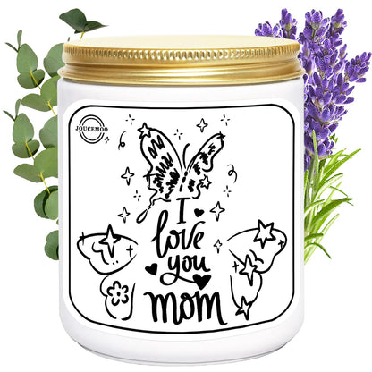 Mothers Day Gifts for Mom - Scented Candles for Home, Aromatherapy Candle for Relaxing, Soy Wax Candles, 50 Hour Long Burning, Birthday Gifts for Women