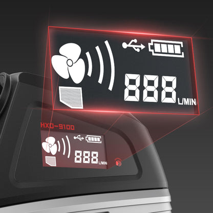 YESWELDER Powered Air Purifying Respirator Auto Darkening Welding Helmet LYG-Q800D Welder Hood