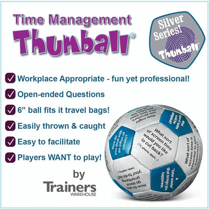 Trainers Warehouse 6 Thumball Collection 32 Prompts for Conversation Team Building Relationship and Training