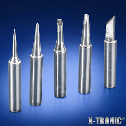 X-Tronic 8000 Series - 8020-XTS - Dual Soldering Iron/Tweezers Station • ESD Safe • 5 Solder Tips • 6 Temp Presets • Auto Shut Down Function • Calibration Function • °C/°F Conversion • Sleep Timer