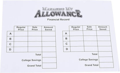 LEARNING ADVANTAGE - 4608 Learning Advantage Managing My Allowance Money Game