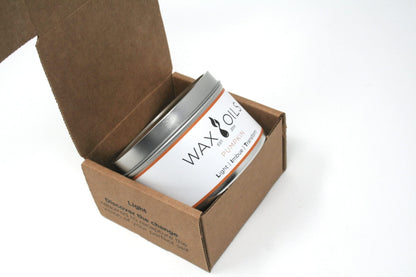Wax and Oils Soy Wax Aromatherapy Scented Candles (Pumpkin) 8 Ounces. Single