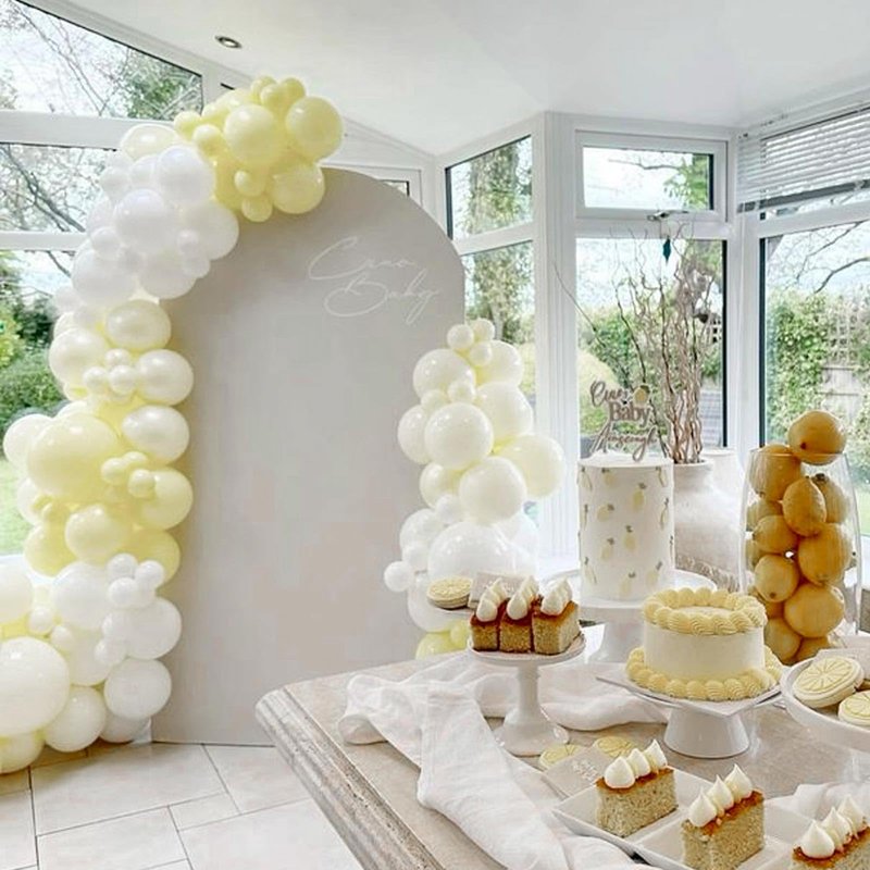 PartyWoo Beige Balloons 50 pcs 12 Inch Cream Ivory White Balloons for Wedding Baby Shower Birthday Bridal Shower Graduation Engagement Easter Anniversary Tea Boho Party Decorations White-Q08