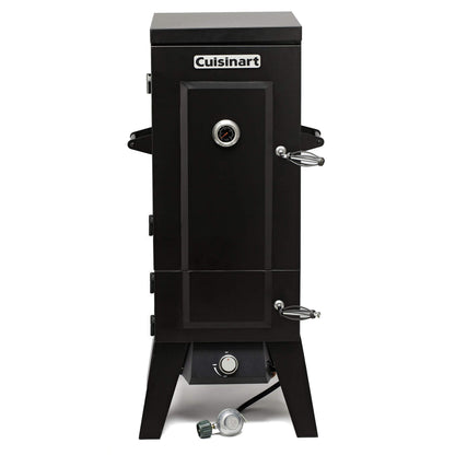 Cuisinart 36” Vertical Propane Smoker, 4 Removable Racks, Spacious BBQ Smoker with Wood and Water Trays, 15,000 BTU Heat for Smoked Meat, Brisket, Jerky, Fish, Perfect for Tailgates, Backyard, Camping