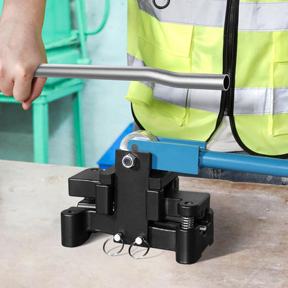 SDSNTE Conduit Offset Bender 2 in 1 - both ½“& ¾” EMT, Ensuring Precise and Efficient Electrical Installations, Blue