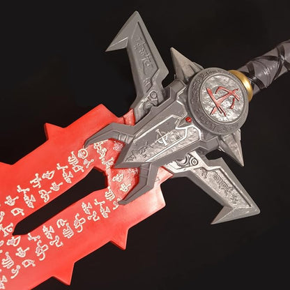 Perfect Replica of Doom Eternal Betrayer Hammer/Raider Axe/Crucible SwordGame Cosplay Props-Fantasy Anime Sword