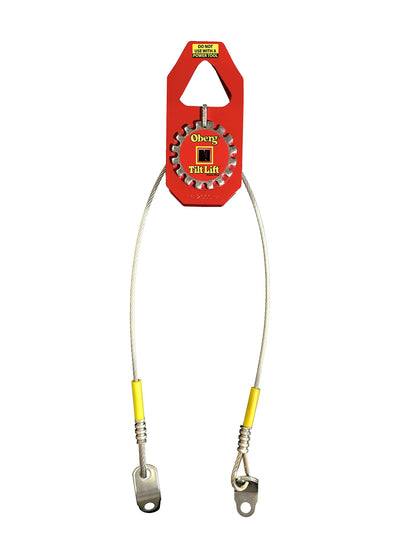 Oberg Tilt Lift Engine Leveler | Original Chainless Hoist Sling for Engine & Transmission Swaps | 1 Ton (2,000 lb) Capacity, 45° Tilt, One-Hand Ratchet Control, 3:1 Safety Factor