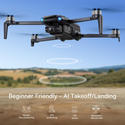 Ruko U11MINI 4K, Drones with Camera for Adults 4K Video 8K Photo, Under 249g, 3-Axis Gimbal, 20000ft FPV Transmission, AI Takeoff/Landing, Auto Return, GPS with Beeper, TOF, Beginner (96-Min Flight)