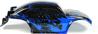 SummitLink Custom Body Compatible for 1/10 1/8 Scale RC Car or Truck (Truck not Included) (Muddy Blue Over Black)