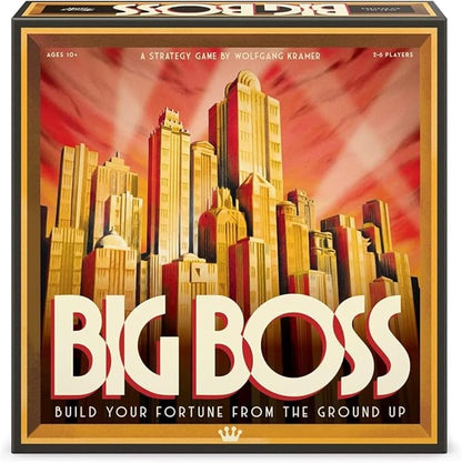 Funko Big Boss Strategy Board Game for 2-6 Players Ages 10+