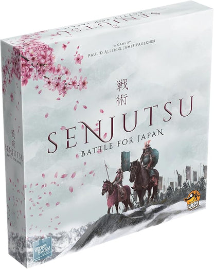 Senjutsu: Battle for Japan - Samurai Dueling Game with Miniatures and Deck Crafting Strategy Game for Kids and Adults Ages 14+ 1-4 Players 15-20 Min Playtime Made by Lucky Duck Games