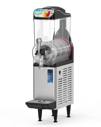 GSEICE 4.8 Gal /18L Commercial Slushie Machine, 5-in-1 Single Tank Slushy Frozen Drink Maker for Restaurants, Bars,Cafe and Home
