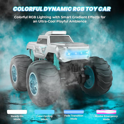 Children's Remote Control Car: Cyberpunk 4WD Off-Road Amphibious Standard Version