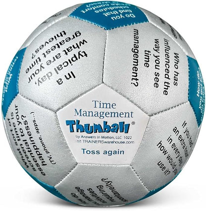 Trainers Warehouse 6 Thumball Collection 32 Prompts for Conversation Team Building Relationship and Training