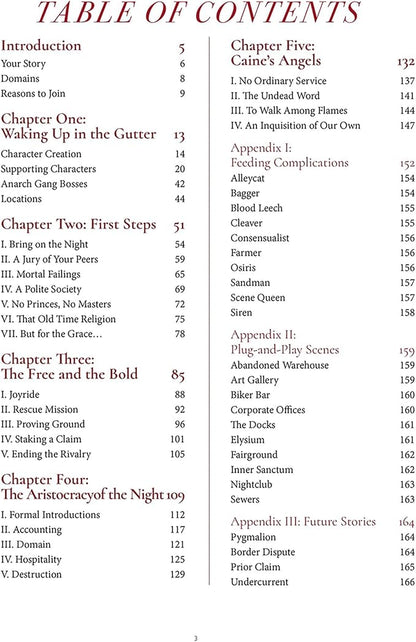 Renegade Game Studios Vampire the Masquerade 5th Edition Chronicle Book: The Crimson Gutter Hardcover RPG