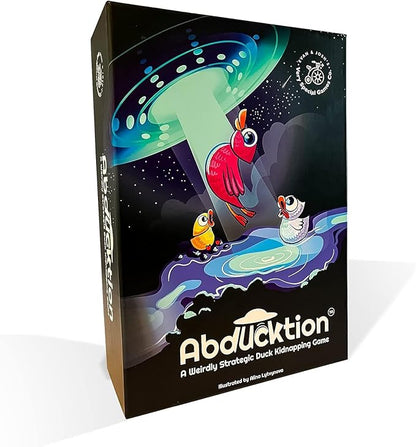 Abducktion - A weirdly Strategic Duck Kidnapping Game 15-Minutes of Light Strategy of Ducks a UFO and Mind-Bending Shape-Finding Logic!