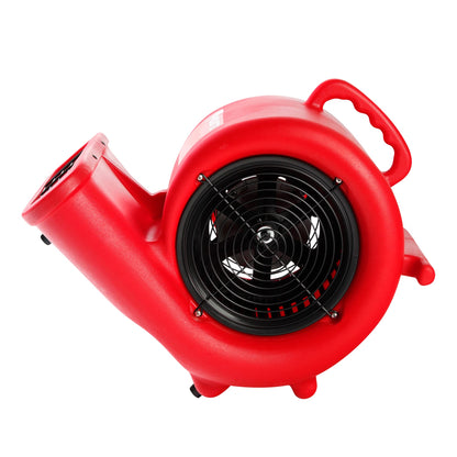 Mounto 1/3hp Air Mover 2000cfm Carpet Dryer Blower Floor Drying Fan - 3-Speed Air Mover w/Dual GFCI Outlet, 25ft Power Cord for Drying, Cooling, Air Circulation (Red)