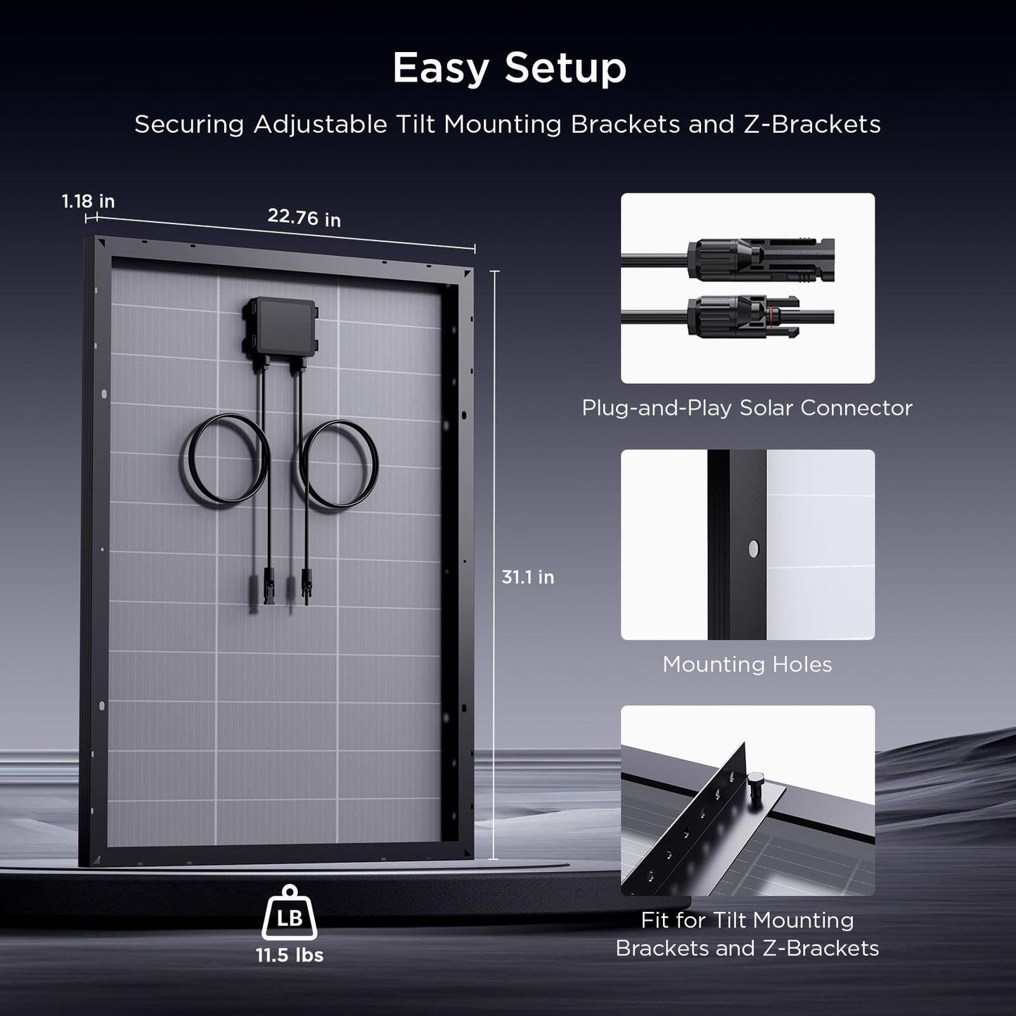 Callsun N-Type 16BB 200 Watt Solar Panel, 2×100W Solar Panels, 25% High Efficiency Monocrystalline PV Module,Compact Space-Saving for RV, Van, Marine, Cabin & Off-Grid 12/24VSystems