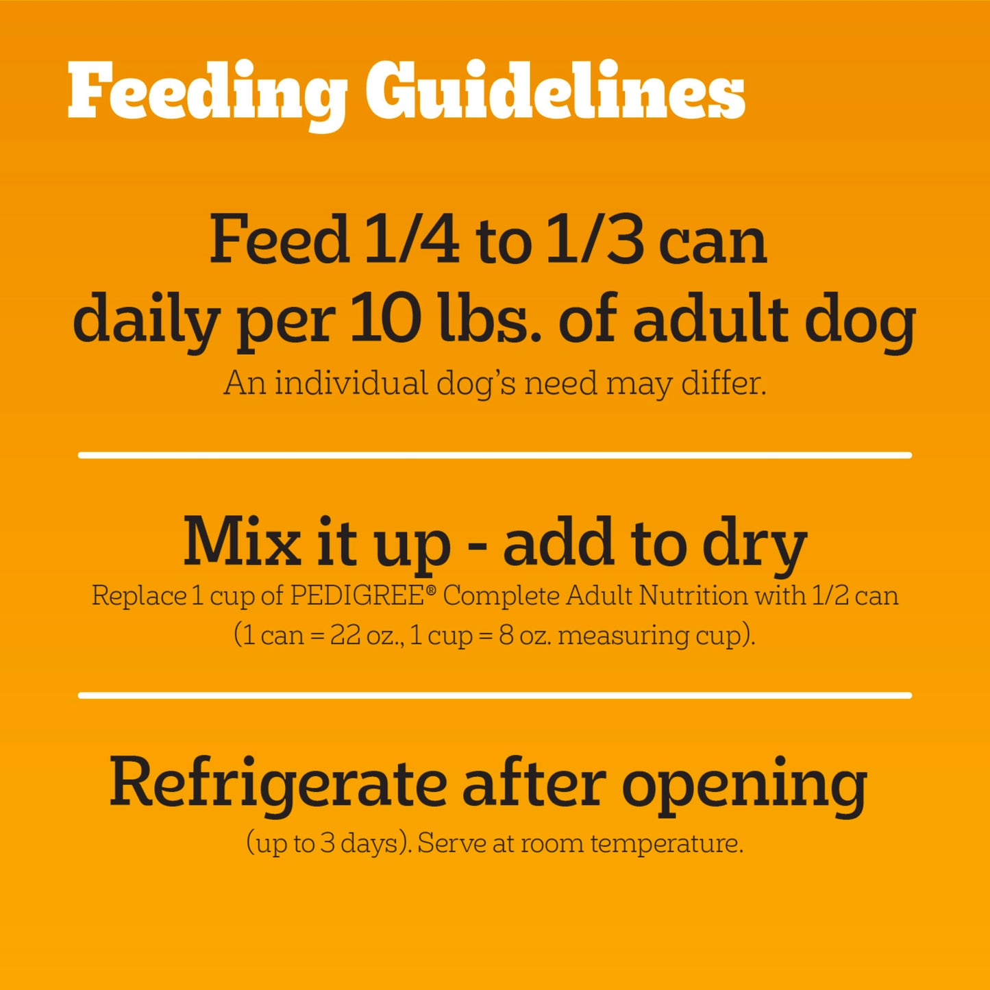 Pedigree Chopped Ground Dinner Adult Canned Soft Wet Dog Food Beef Flavor, 22 oz. Cans (12 Count, Pack of 1)