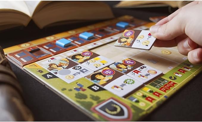 Plan B Games Alma Mater Board Game - Manage a 15th Century University! Strategic Resource Management and Recruitment Game for Kids &amp Adults Ages 14+ 2-4 Players 90-150 Minute Playtime