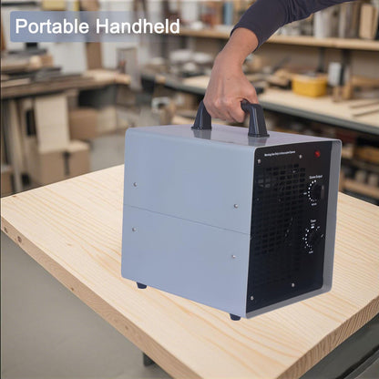 0zone Generator, 4500 Sq/Ft Portable 0zone Machine Ionizer for Commercial, Industrial, Car, Home, Basement