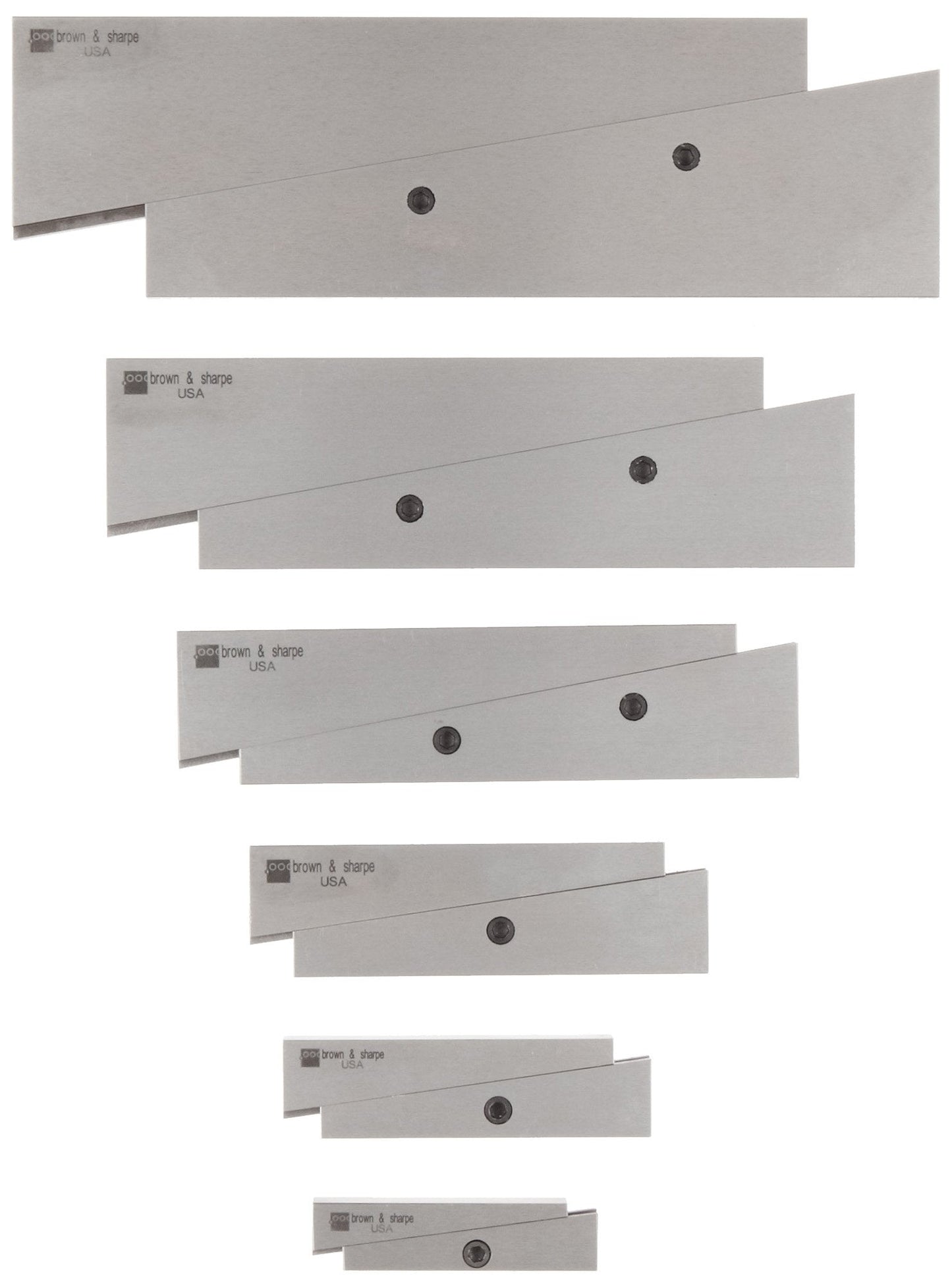 Brown & Sharpe 599-673-20 Adjustable Parallel Set