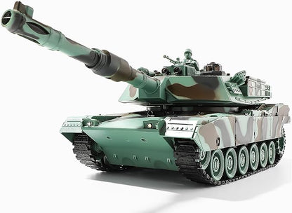 RC Tank US M1A2 Abrams Remote Control Tank Toy 1:28 Scale 2.4GHz RC Military Vehicles with Realistic Sounds Army Toys for Boys Kids &amp Adults
