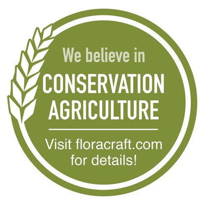 FloraCraft Decorative Straw Bale 5 Inch x 6 Inch x 13 Inch Natural