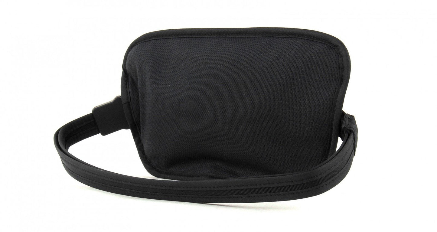 Pacsafe Coversafe X100 Anti-Theft RFID Blocking Waist Wallet, Black