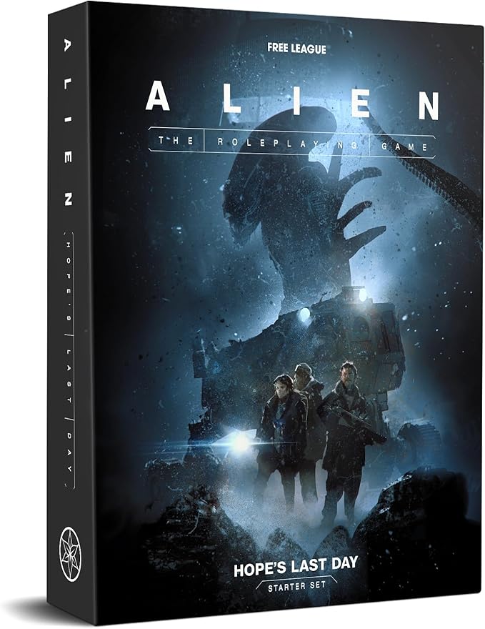 Free League Alien RPG Evolved Starter Set - Sci-Fi Horror Roleplaying Game with Dice and Xenomorph