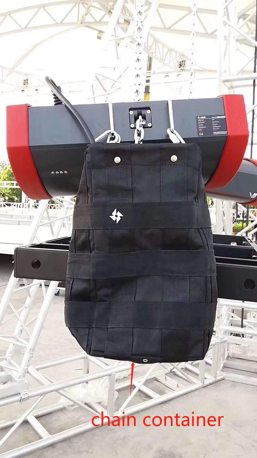 Mode Chain Bags Hoist Container Suits for 25m/82ft Length of Chain 100% Polyester Large Capacity Electric Chain Hoist Bags
