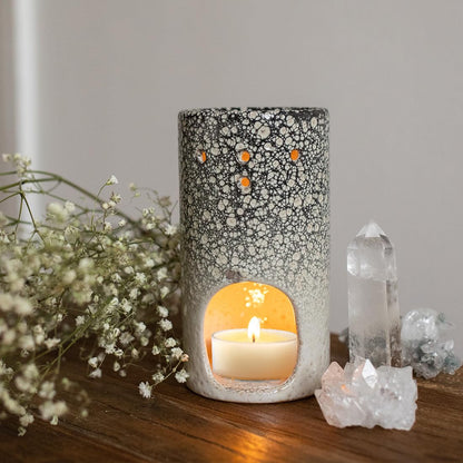 9PCS Pure White Beeswax Tealight Candles, Natural Scent, Clear Cup